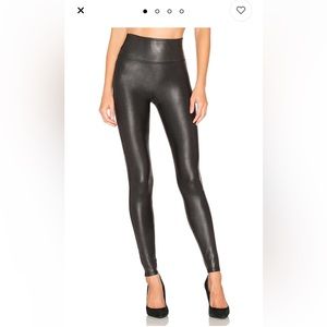 SPANX faux leather leggings